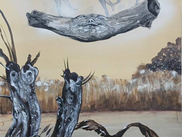 HT   G (o.R.) 2025 Der Bach 45 x 74 © H. Tauché